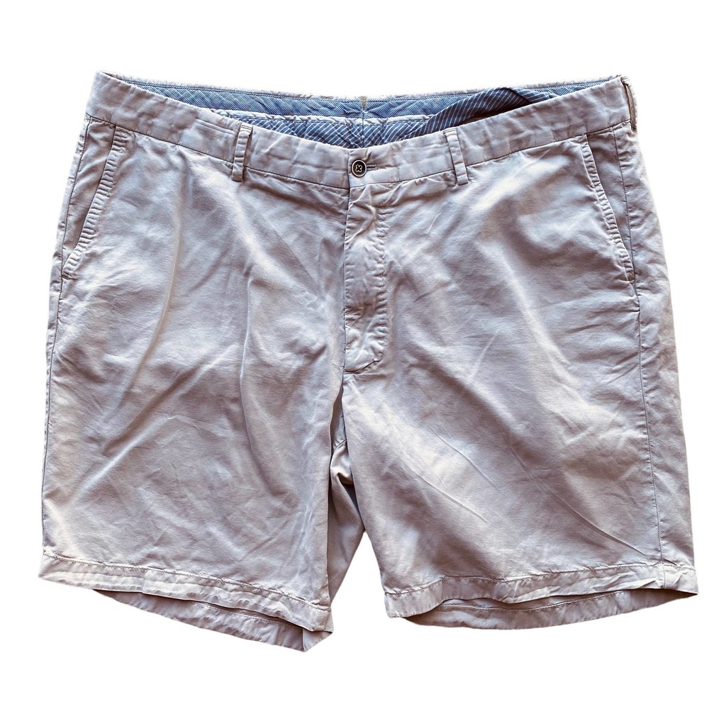 Size 40 Peter Millar Khaki Chino Shorts SOFT Tencel & Cotton